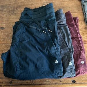 Lululemon Dance Pant  3 pair great condition